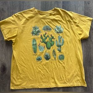 Cacti tee size XXL